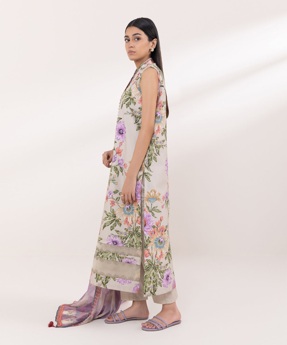 Sapphire | Intermix 2024 | Cambric Suit S-28 - Pakistani Designer Dress - by Sapphire | Type: Casuals - 100% Original at Saira Sultan