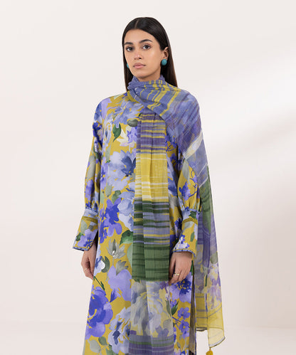 Sapphire | Intermix 2024 | Cambric Suit S-30 - Pakistani Designer Dress - by Sapphire | Type: Casuals - 100% Original at Saira Sultan