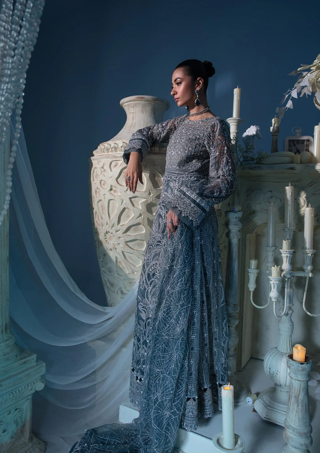 Elaf Premium | Evara Formals 24 | EFE-08 NIRVANA - Pakistani Designer Dress - by Elaf Premium | Type: The Formal Exhibit - 100% Original at Saira Sultan