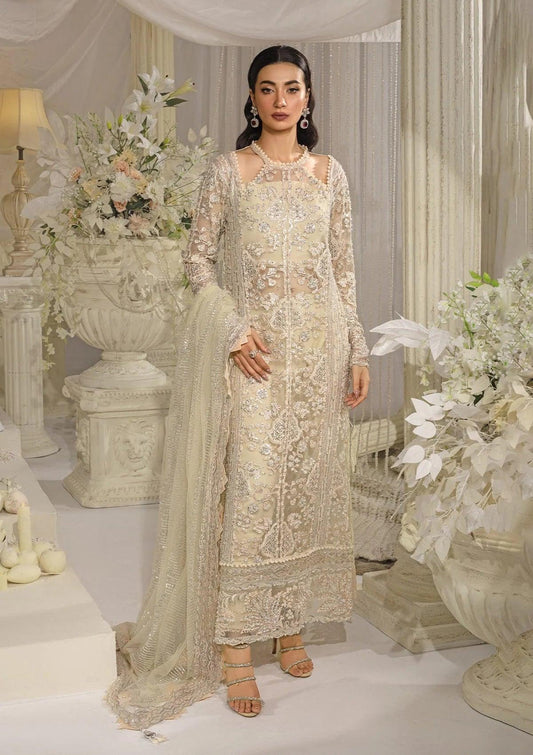 Elaf Premium | Evara Formals 24 | EFE-01 AURA - Pakistani Designer Dress - by Elaf Premium | Type: The Formal Exhibit - 100% Original at Saira Sultan