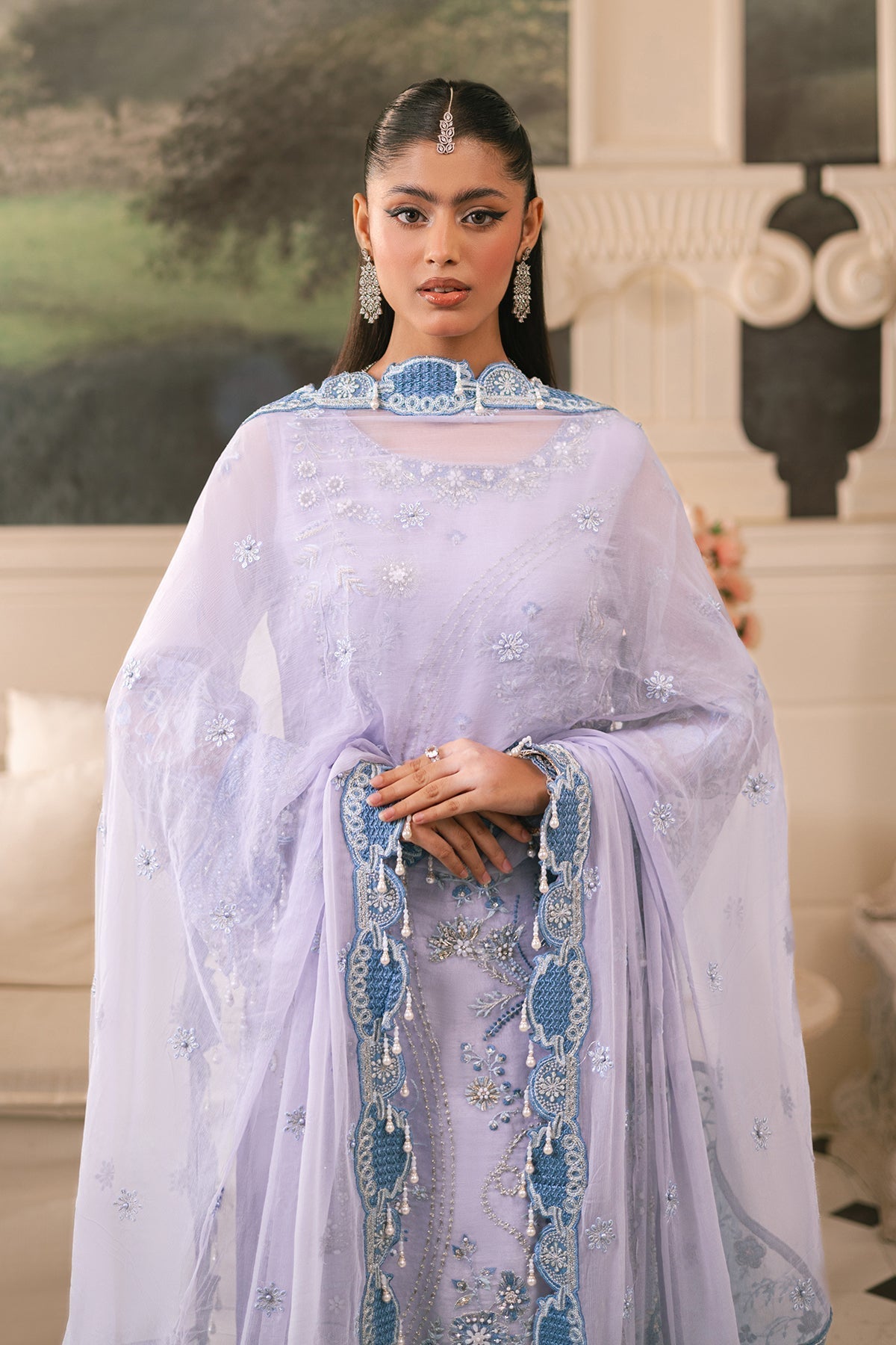 Raeesa Premium | Ada Premium Collection | HU - 43 Aynur M Lilac Organza