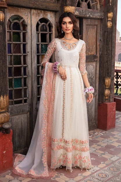So Kamal | Wedding Festive 24 | KHAWAAB S White Khadi Net