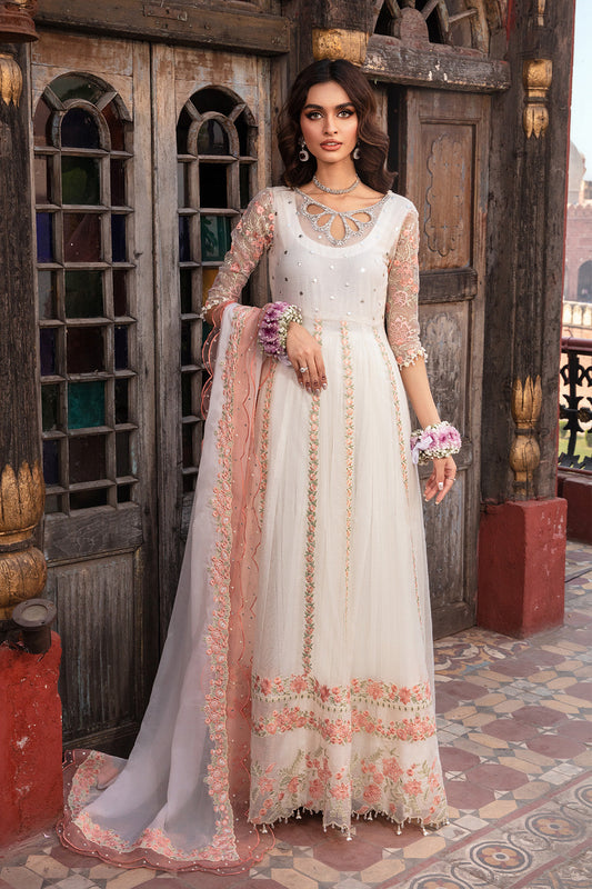 So Kamal | Wedding Festive 24 | KHAWAAB S White Khadi Net