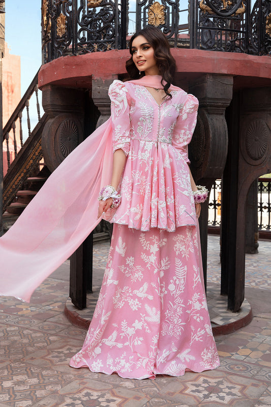 So Kamal | Wedding Festive 24 | DUSK S Pink Khadi Lawn
