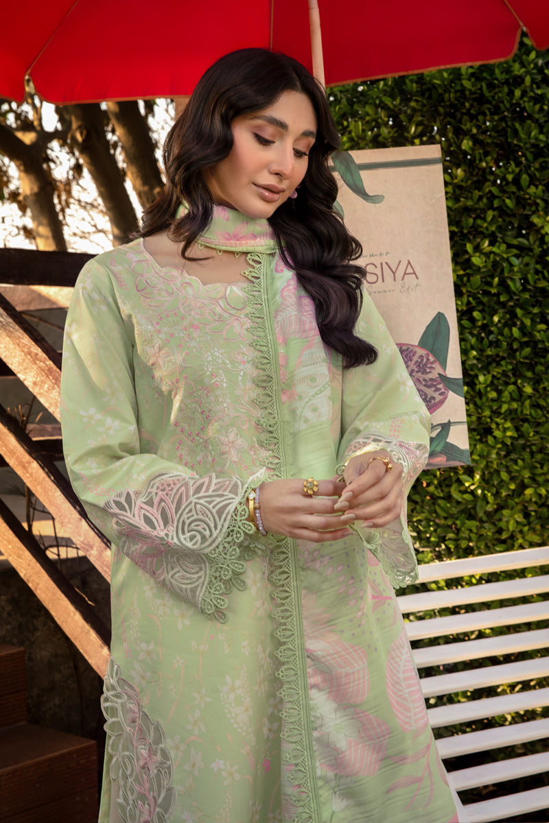 Rangrasiya | Florence Summer Edit 25 | Haniya M Neon Mint Lawn