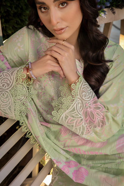 Rangrasiya | Florence Summer Edit 25 | Haniya Custom Size Neon Mint Lawn