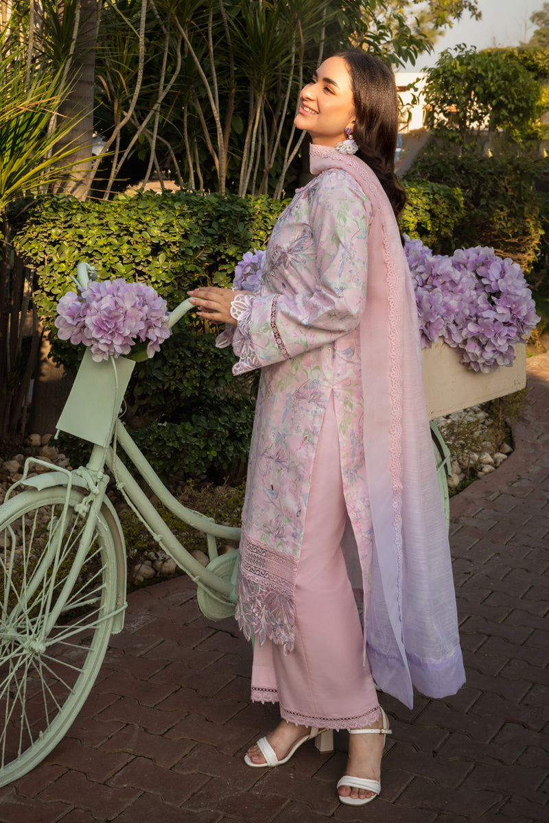 Rangrasiya | Florence Summer Edit 25 | Rania M Pink Lawn