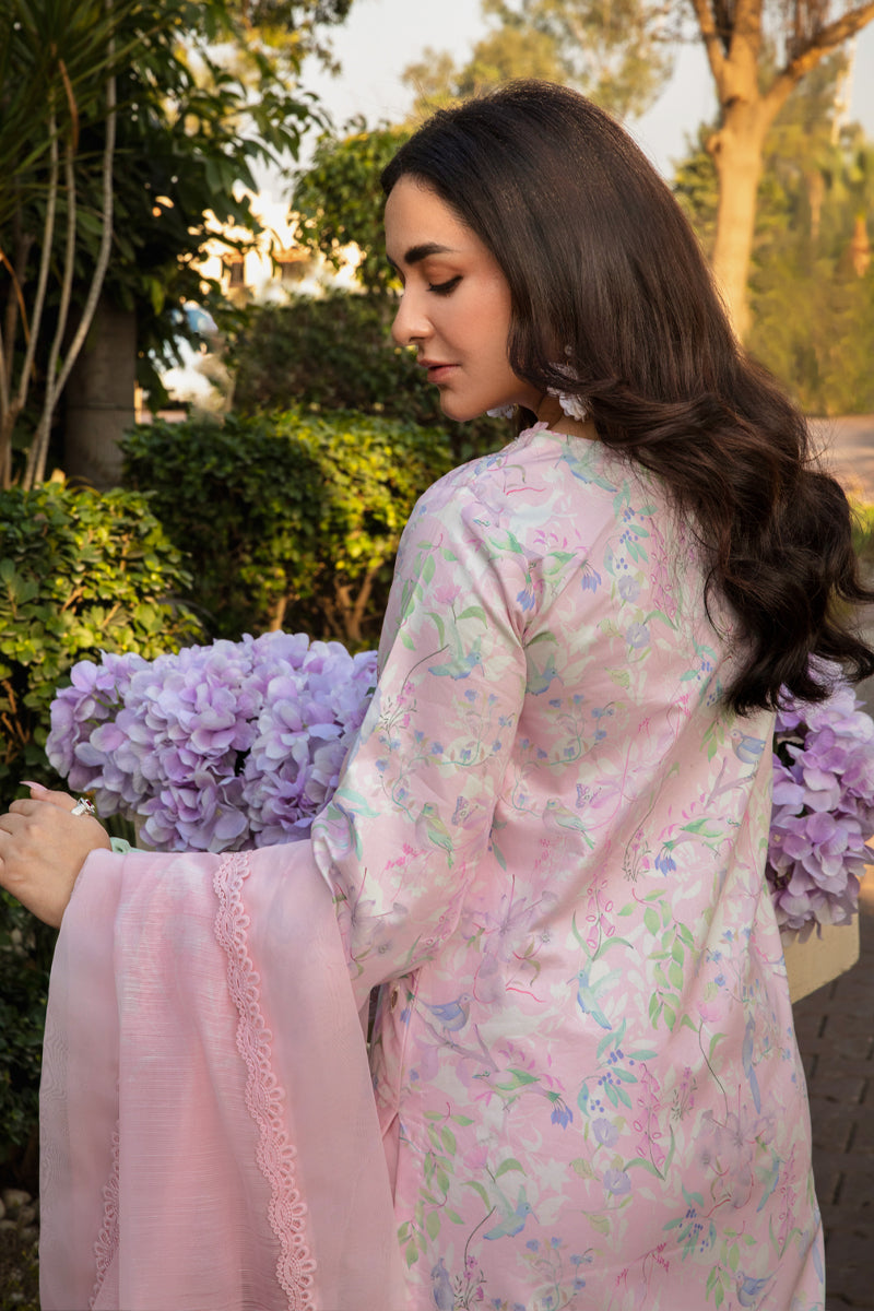 Rangrasiya | Florence Summer Edit 25 | Rania Custom Size Pink Lawn