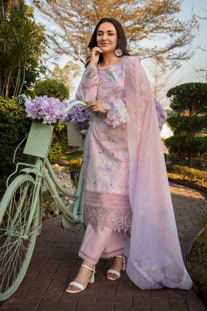 Rangrasiya | Florence Summer Edit 25 | Rania XL Pink Lawn