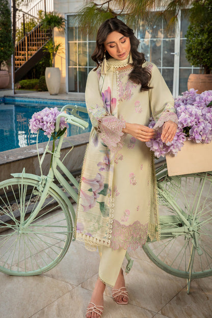 Rangrasiya | Florence Summer Edit 25 | Manah L Cream Lawn