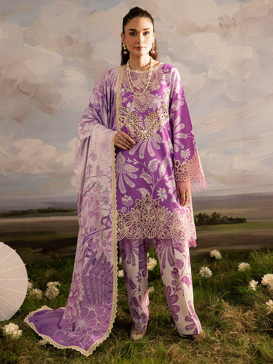 Mahnur | Kaia Slub Linen 25 | K - 10 | 3 PC LINEN - Pakistani Designer Dress - by Mahnur - Type : Ladies Clothes - 100% Original at Saira Sultan