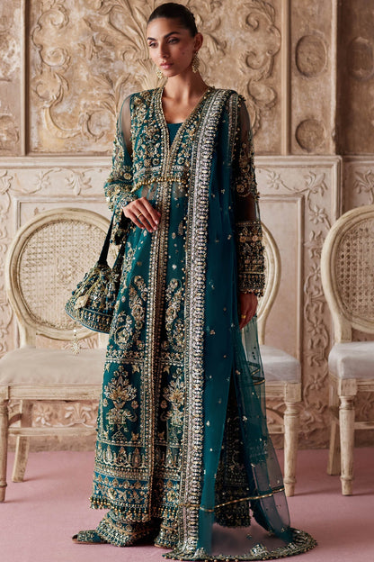 Zaha | Gossamer 25 | AYLIN-E-JADE (ZC25-05) by Zaha - Designer Dress  - Type : Ladies Clothes - Available at Saira Sultan - 100% Original 