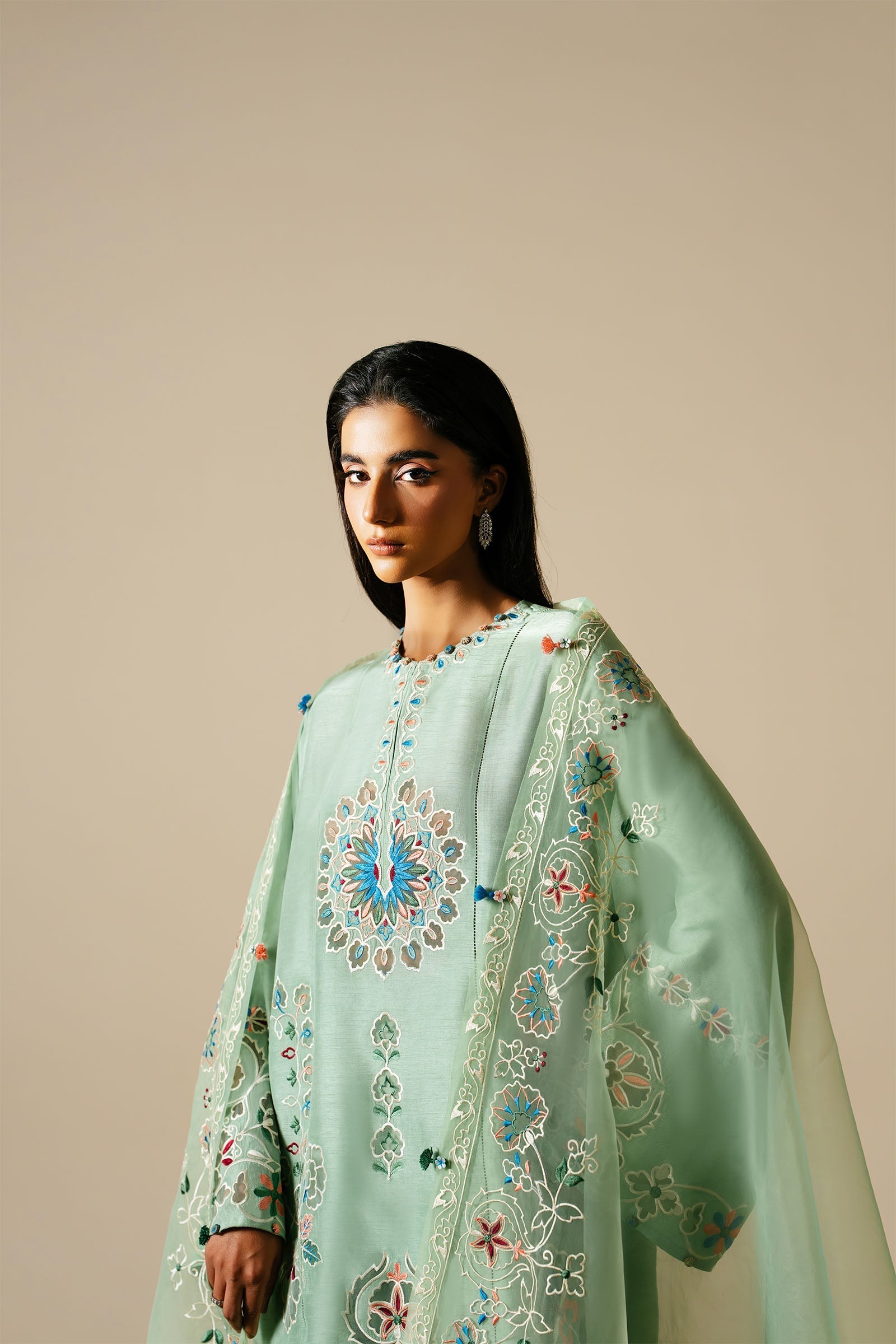 Zaha | Serae Pret | CAELINA by Zaha - Designer Dress - Type : Ladies Clothes - Available at Saira Sultan - 100% Original 