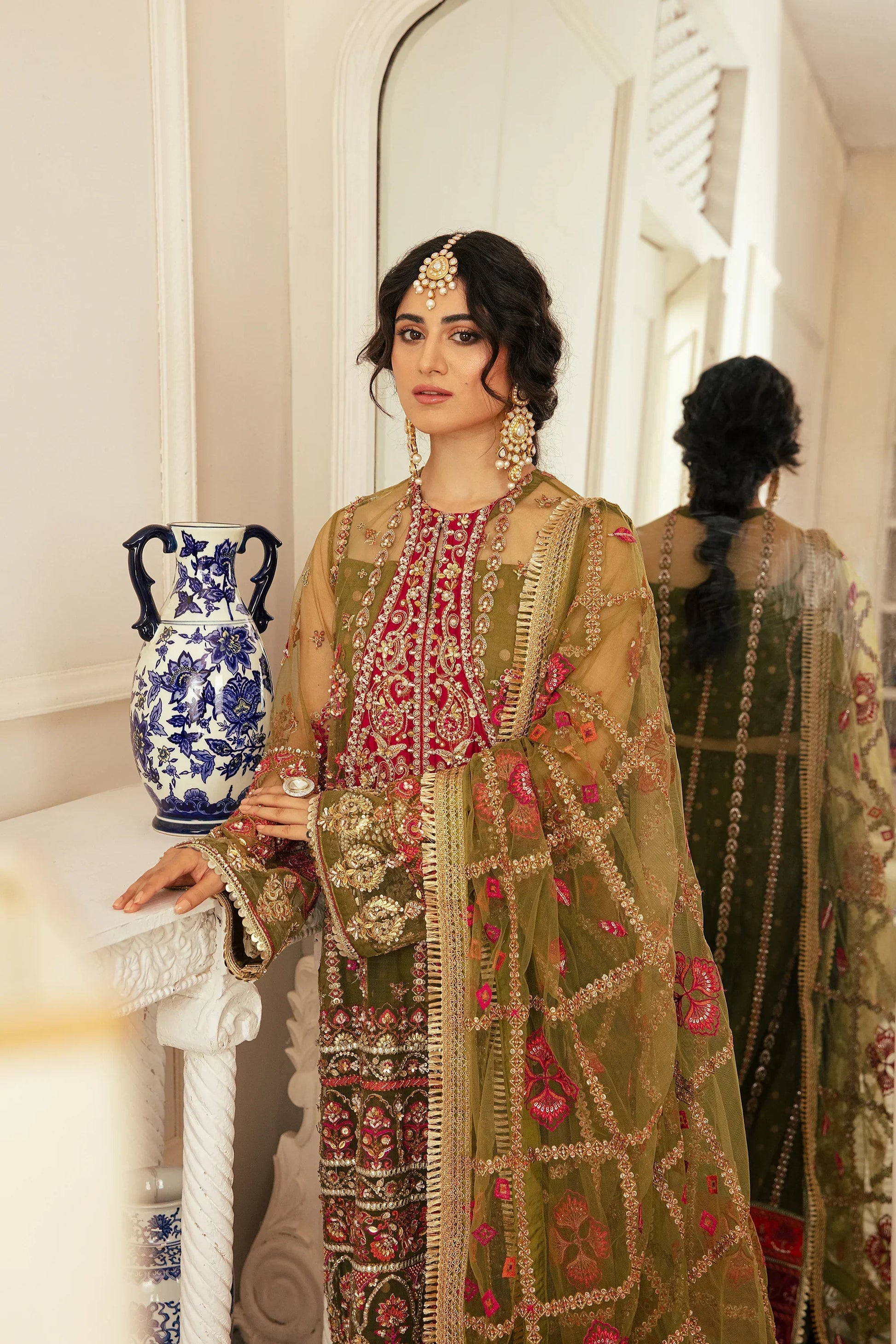 Ezra | Wedding Collection | Naaz - Pakistani Designer Dress - by Ezra | Type: Bridal - 100% Original at Saira Sultan