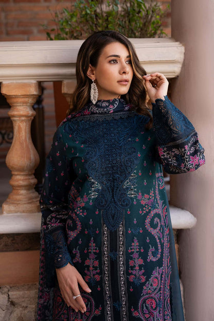 Afrozeh | Damask The Holiday Edit 25 | Azrina B M Zinc Lawn
