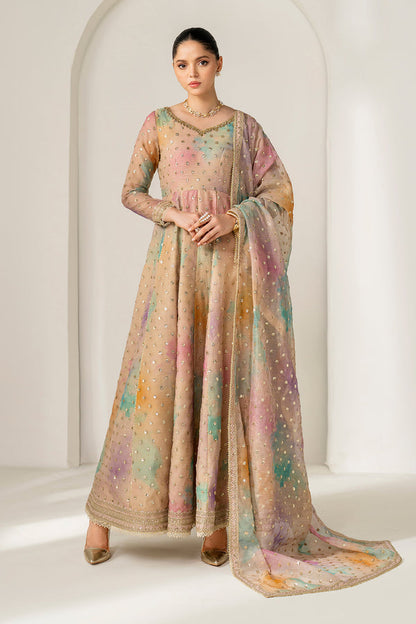 Baroque | Luxury Pret 25 | EMBROIDERED COTTON PATTI PR-1138 - Pakistani Designer Dress - by Baroque - Type : Ladies Clothes - 100% Original at Saira Sultan