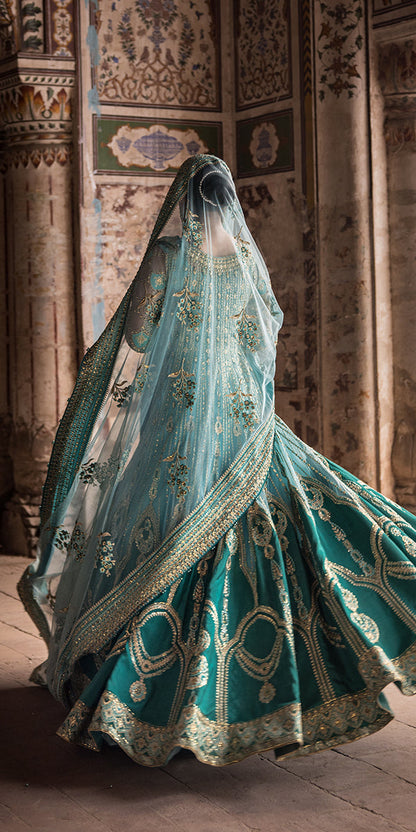 Erum Khan | Jahan Wedding Formals | FEROZA - Pakistani Designer Dress - by Erum Khan | Type: Bridal - 100% Original at Saira Sultan