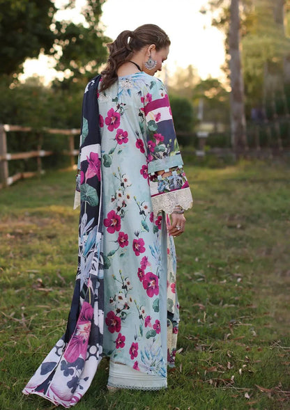 Elaf Premium | Prints Chikankari 24 | 01B AQUABELLA - Pakistani Designer Dress - by Elaf Premium | Type: Luxury - 100% Original at Saira Sultan