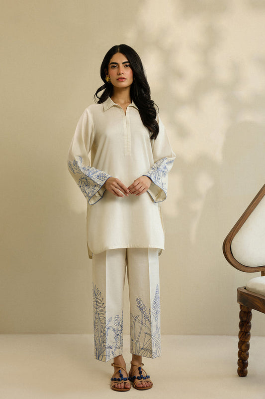 Sahar | Pre Essential Emb Edit | Camellia Pearl - Pakistani Designer Dress - by Sahar - Type : Ladies Clothes - 100% Original at Saira Sultan