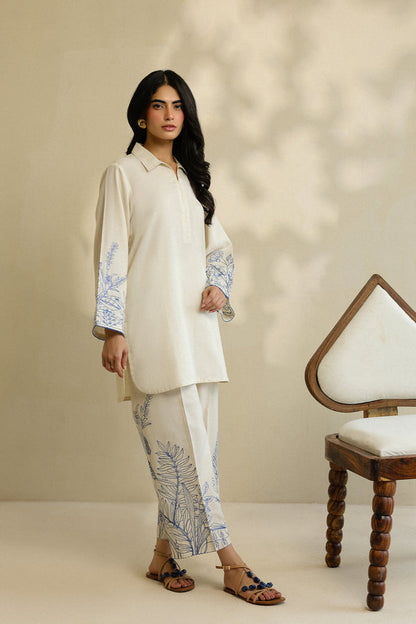 Sahar | Pre Essential Emb Edit | Camellia Pearl - Pakistani Designer Dress - by Sahar - Type : Ladies Clothes - 100% Original at Saira Sultan