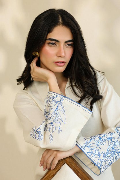 Sahar | Pre Essential Emb Edit | Camellia Pearl - Pakistani Designer Dress - by Sahar - Type : Ladies Clothes - 100% Original at Saira Sultan