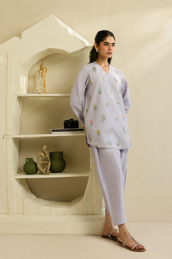 Sahar | Pre Essential Emb Edit | Iris Glow - Pakistani Designer Dress - by Sahar - Type : Ladies Clothes - 100% Original at Saira Sultan