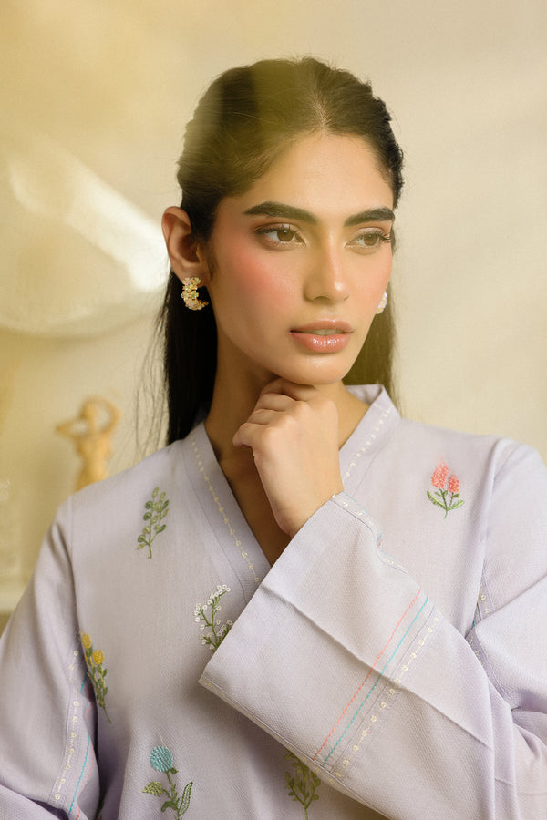 Sahar | Pre Essential Emb Edit | Iris Glow - Pakistani Designer Dress - by Sahar - Type : Ladies Clothes - 100% Original at Saira Sultan