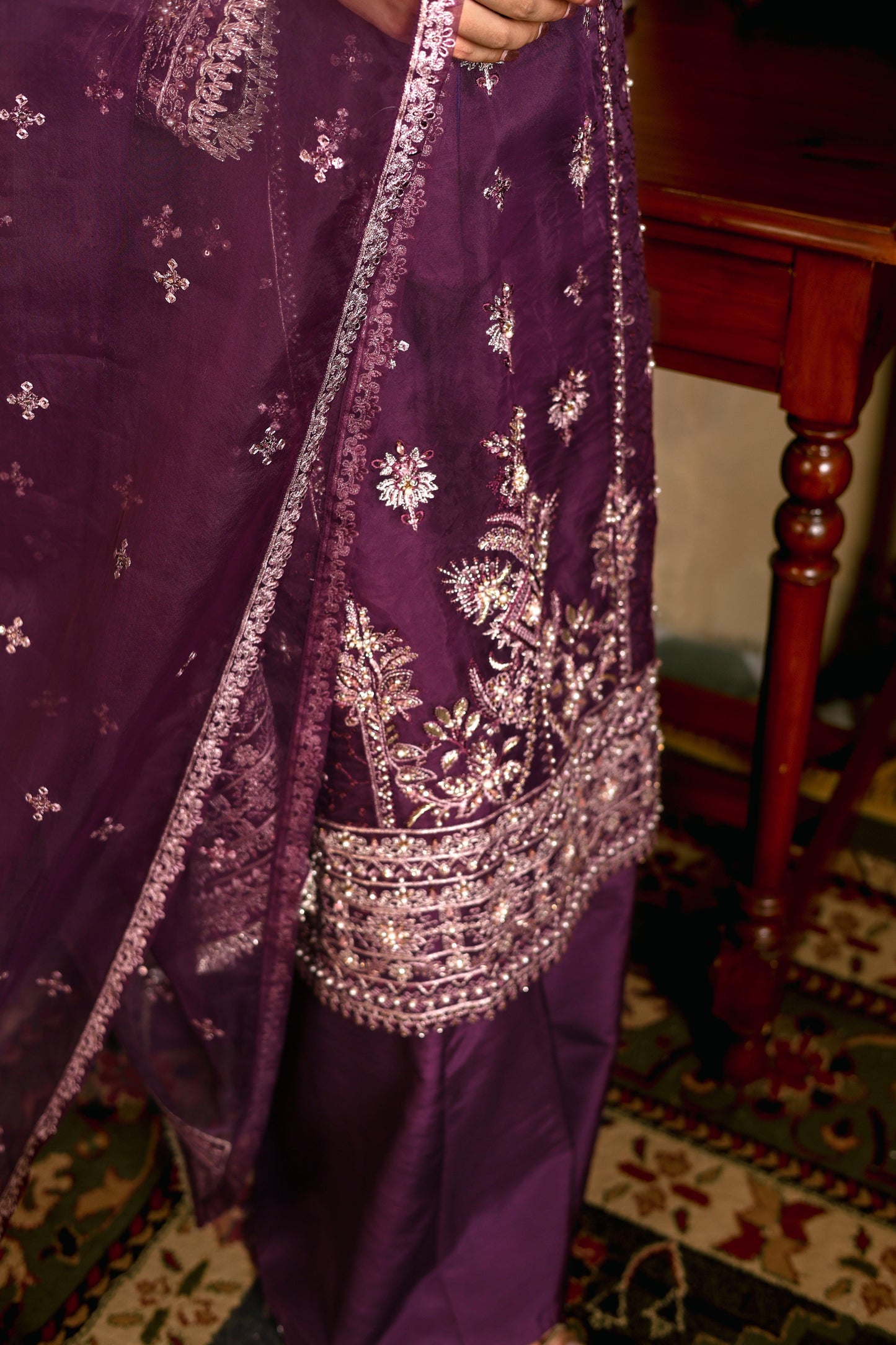 Imran Ramzan | Rubaru | Maya - Pakistani Designer Dress - by Imran Ramzan | Type: Clothing - 100% Original at Saira Sultan