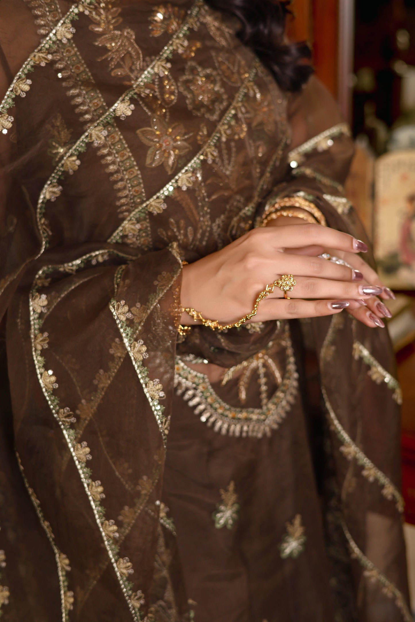 Imran Ramzan | Rubaru | Afreen - Pakistani Designer Dress - by Imran Ramzan | Type:  - 100% Original at Saira Sultan