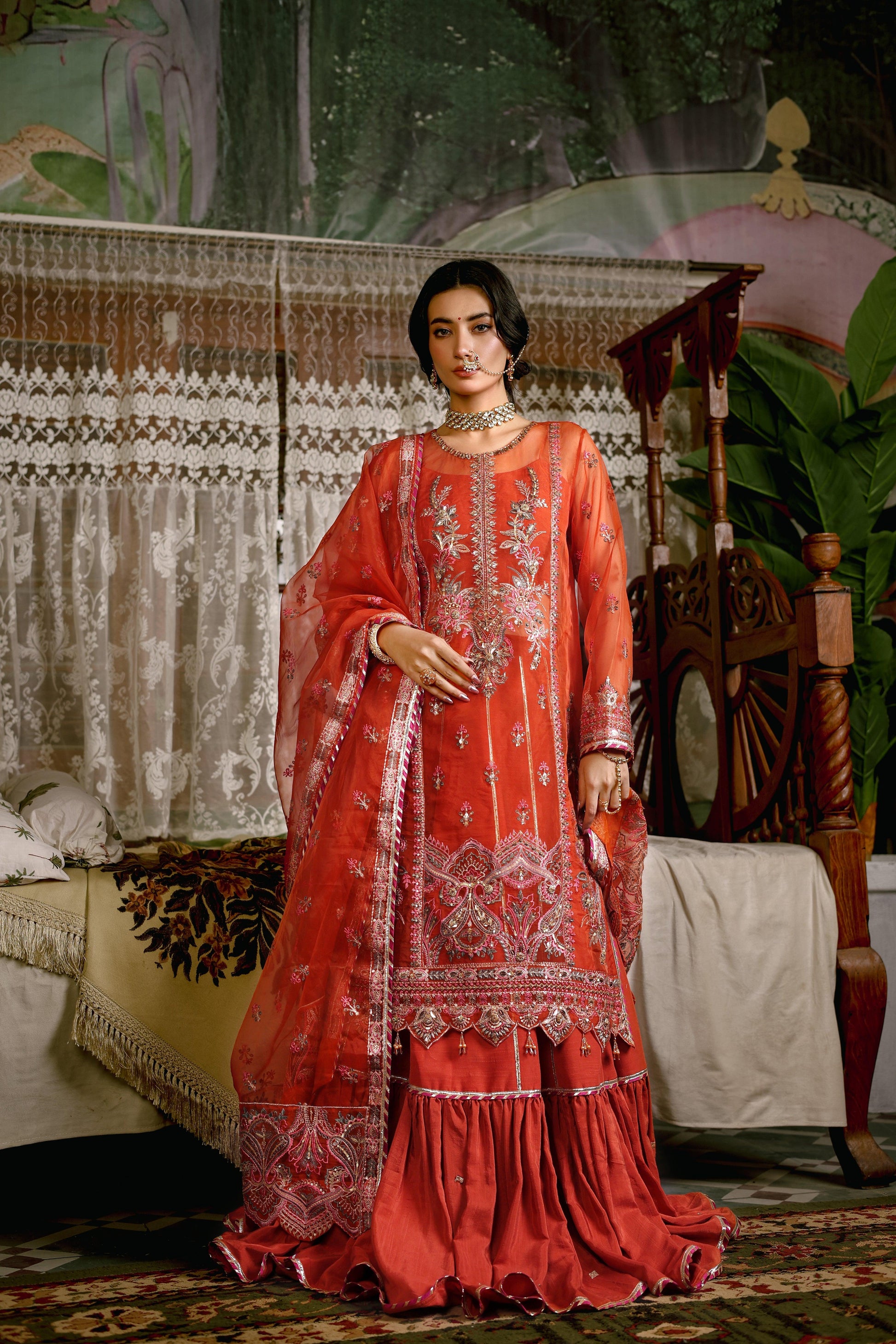 Imran Ramzan | Rubaru | Zeenat - Pakistani Designer Dress - by Imran Ramzan | Type: Clothing - 100% Original at Saira Sultan