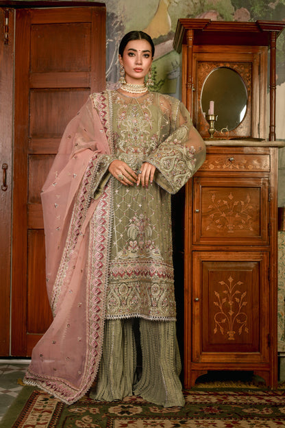 Imran Ramzan | Rubaru | Gull - Pakistani Designer Dress - by Imran Ramzan | Type: Clothing - 100% Original at Saira Sultan
