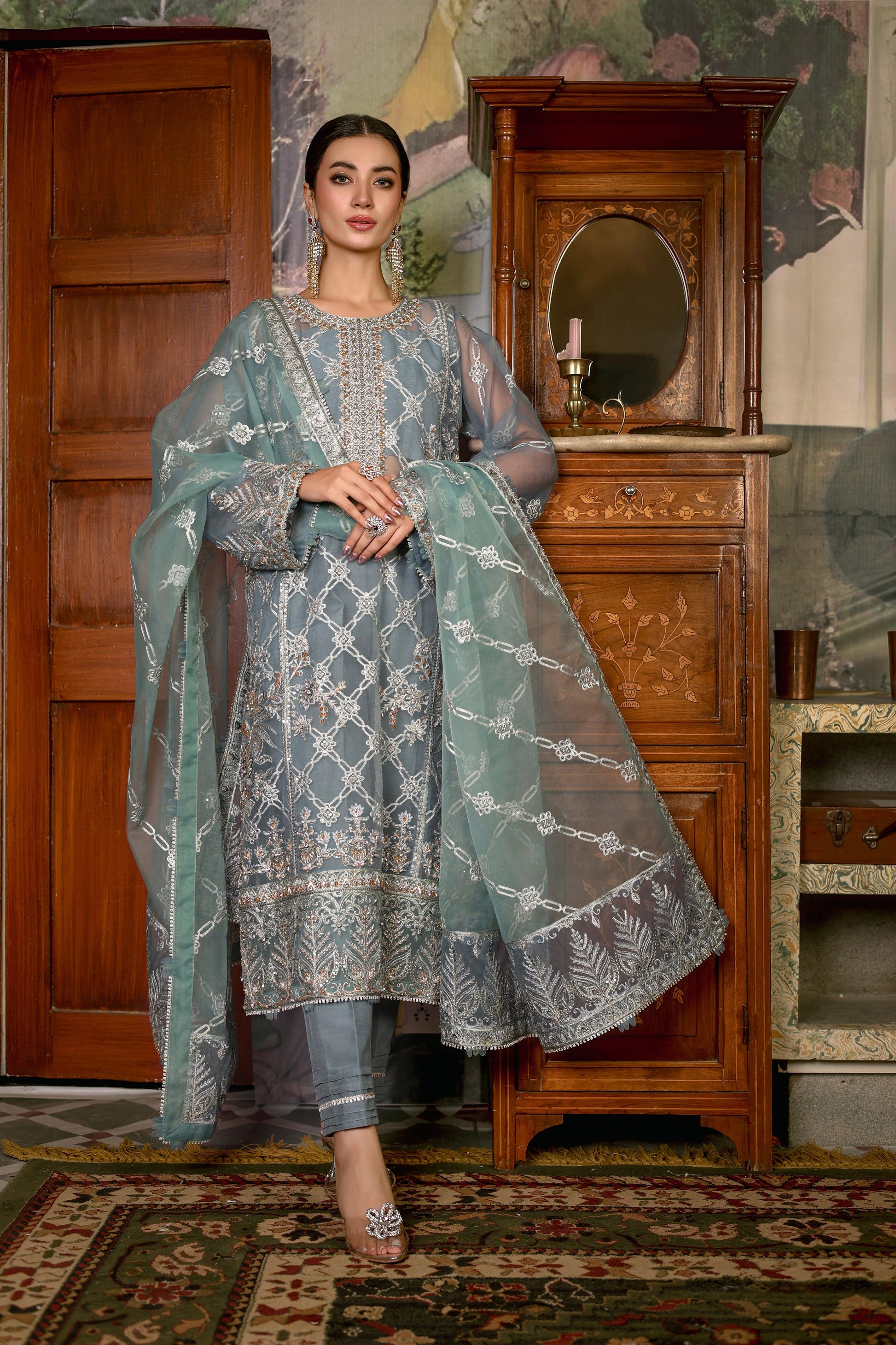 Imran Ramzan | Rubaru | Ghazal - Pakistani Designer Dress - by Imran Ramzan | Type: Clothing - 100% Original at Saira Sultan