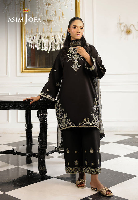 Asim Jofa | Summer Rhapsody | AJMCH-09 EMBROIDERED CAMBRIC - Pakistani Designer Dress - by Asim Jofa - Type : Ladies Clothes - 100% Original at Saira Sultan
