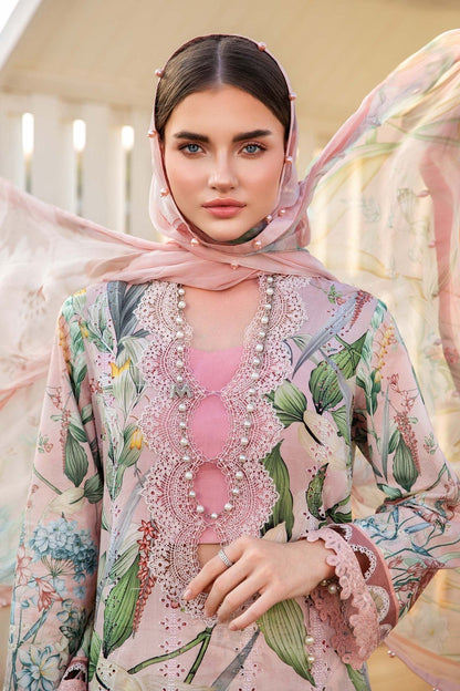 Maria B | M Prints 25 | MPT-2506-B L Lilac Lawn