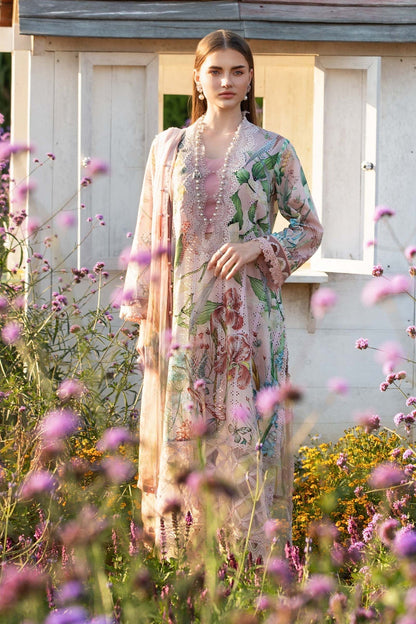 Maria B | M Prints 25 | MPT-2502-A S Pink Lawn