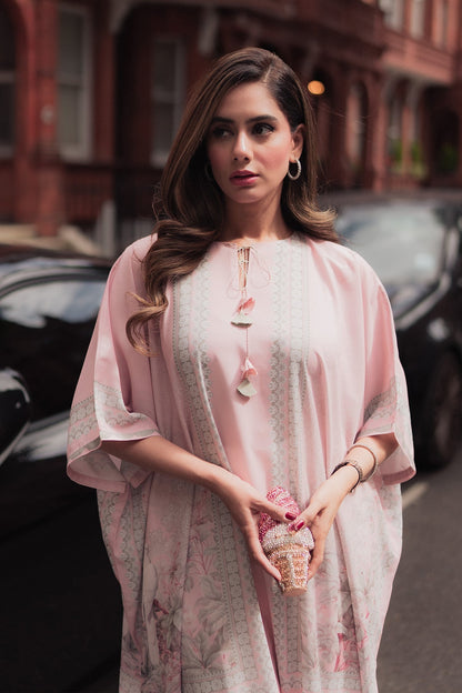 Erum Khan I Kaftan Edit I Fuchsia Fire - Pakistani Designer Dress - by Erum Khan - Type : Ladies Clothes - 100% Original at Saira Sultan