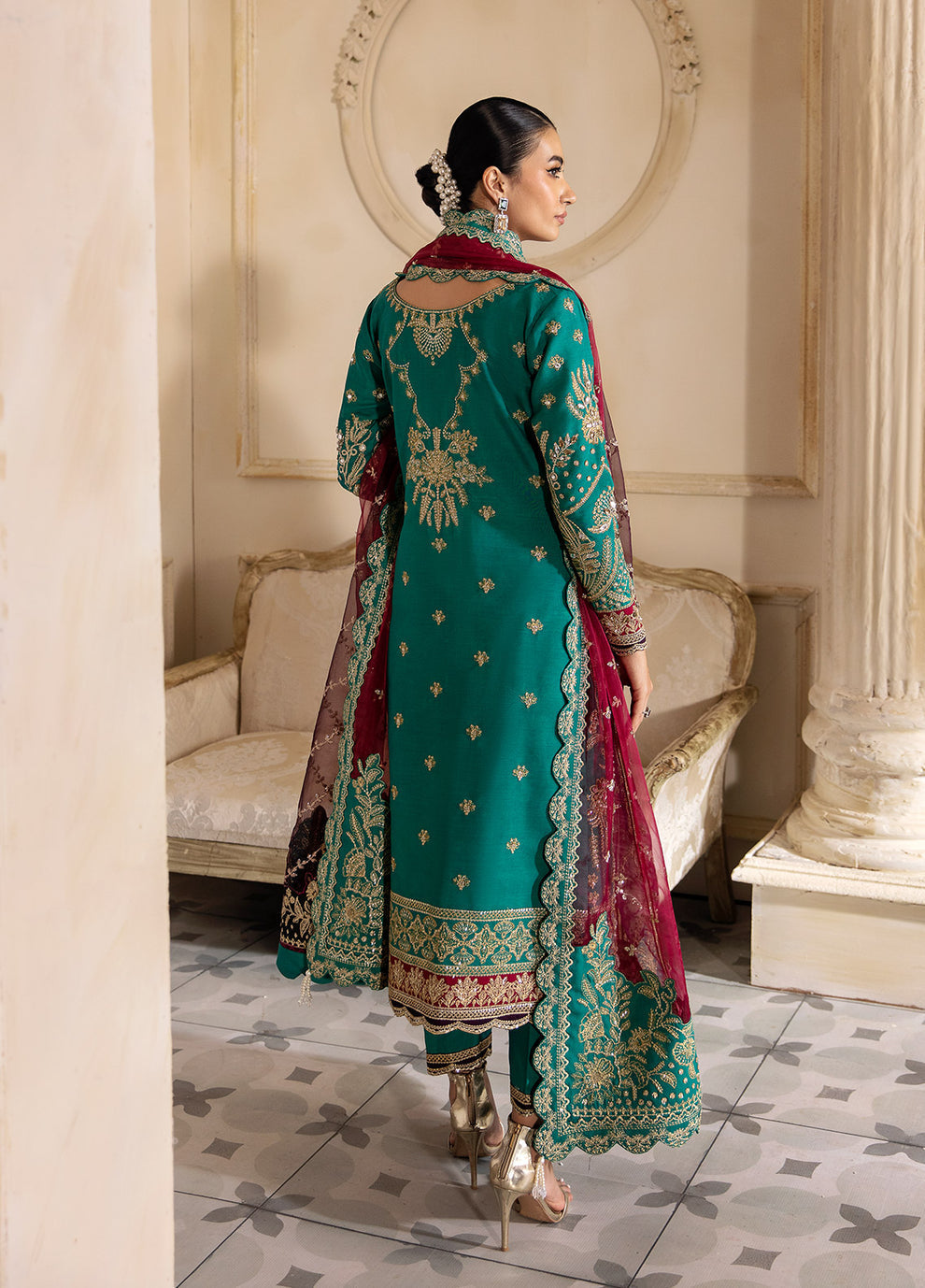 Gulaal | Wedding Formals | Amirah GL-WS-23V1-40 - Pakistani Designer Dress - by Gulaal | Type: Bridal - 100% Original at Saira Sultan