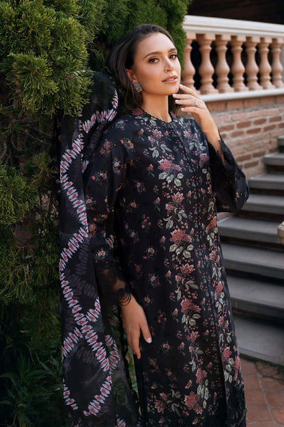 Afrozeh | Damask The Holiday Edit 25 | Lorien A L Black Lawn