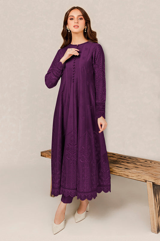 Jazmin | Ready to Wear 25 | RTW-1113 XS Purple Lawn