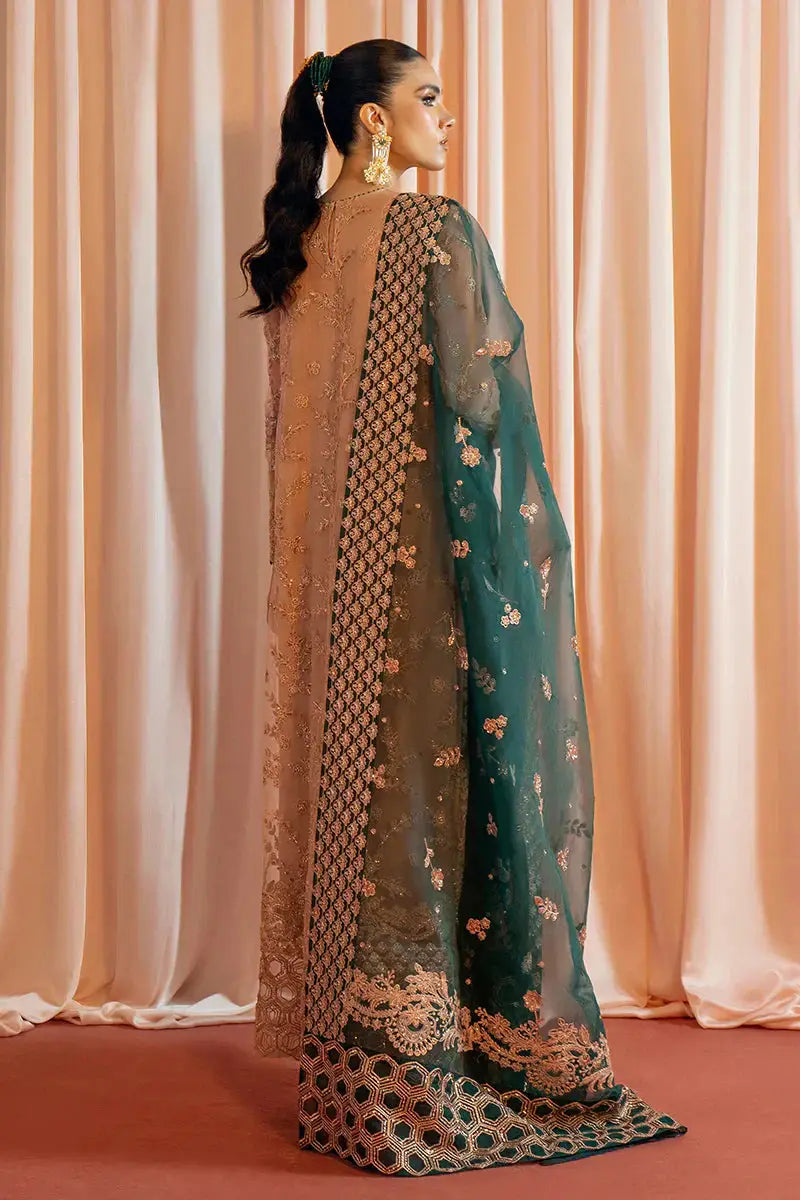 Cross Stitch | Wedding Festive 23 | Sandal - Pakistani Designer Dress - by Cross Stitch | Type: Formal - 100% Original at Saira Sultan