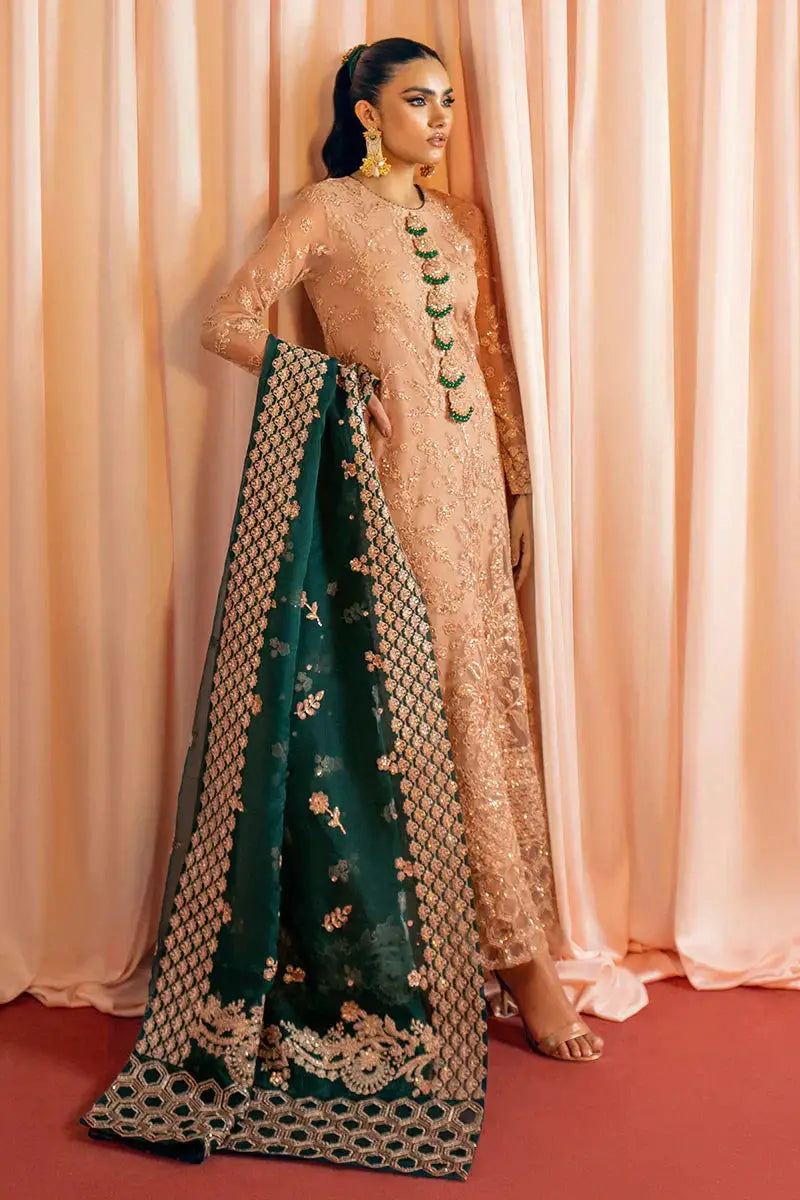 Cross Stitch | Wedding Festive 23 | Sandal - Pakistani Designer Dress - by Cross Stitch | Type: Formal - 100% Original at Saira Sultan