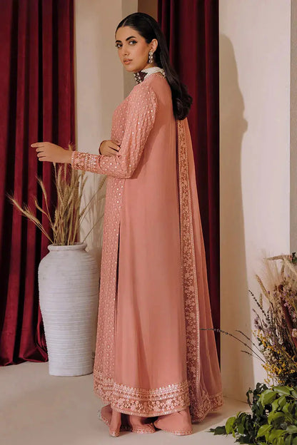 Cross Stitch | Wedding Festive 23 | CAMEO BROWN - Pakistani Designer Dress - by Cross Stitch | Type: Formal - 100% Original at Saira Sultan