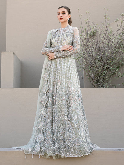 Epoque | Reverie Eternelle | Jardin Custom Size Ice Blue Tulle