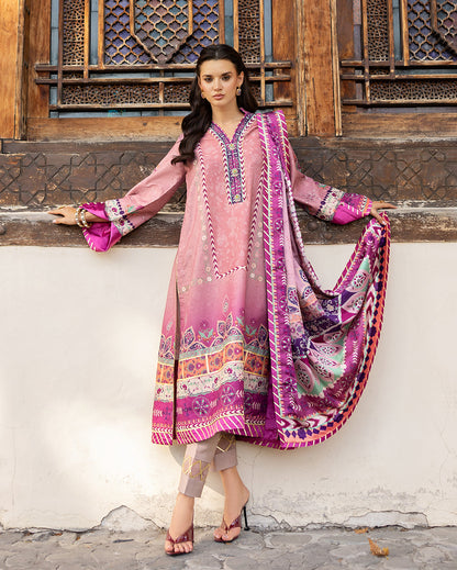 Mushq | Nirvana Printed Silk | Stella Song - Pakistani Designer Dress - by Mushq - Type : Ladies Clothes - 100% Original at Saira Sultan