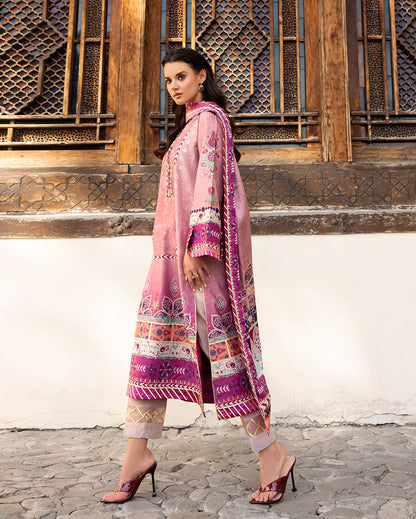 Mushq | Nirvana Printed Silk | Stella Song - Pakistani Designer Dress - by Mushq - Type : Ladies Clothes - 100% Original at Saira Sultan
