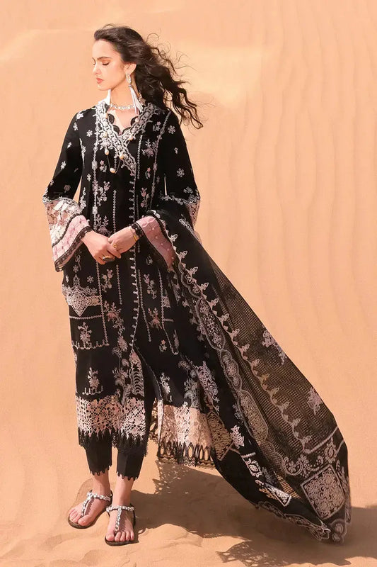 Qalamkar | Chikankari Eid Edit 24 | KM-08 LISE - Pakistani Designer Dress - by Qalamkar | Type: Luxury - 100% Original at Saira Sultan