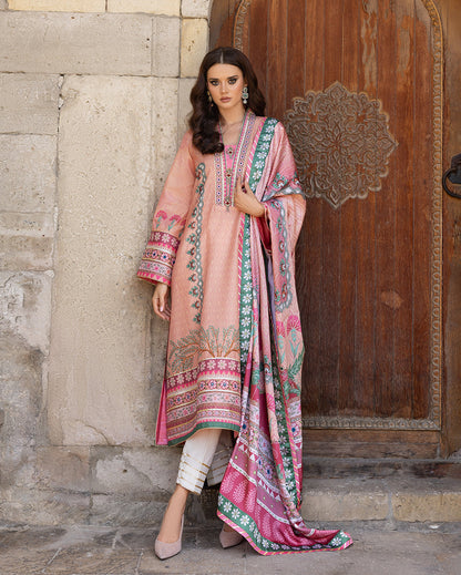 Mushq | Nirvana Printed Silk | Pulsar Petal - Pakistani Designer Dress - by Mushq - Type : Ladies Clothes - 100% Original at Saira Sultan