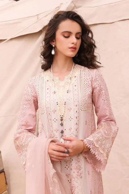 Qalamkar | Chikankari Eid Edit 24 | KM-03 AOIFE - Pakistani Designer Dress - by Qalamkar | Type: Luxury - 100% Original at Saira Sultan