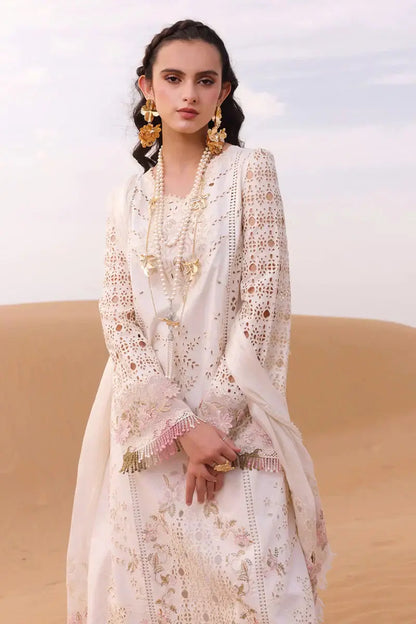Qalamkar | Chikankari Eid Edit 24 | KM-02 SAOIRSE - Pakistani Designer Dress - by Qalamkar | Type: Luxury - 100% Original at Saira Sultan