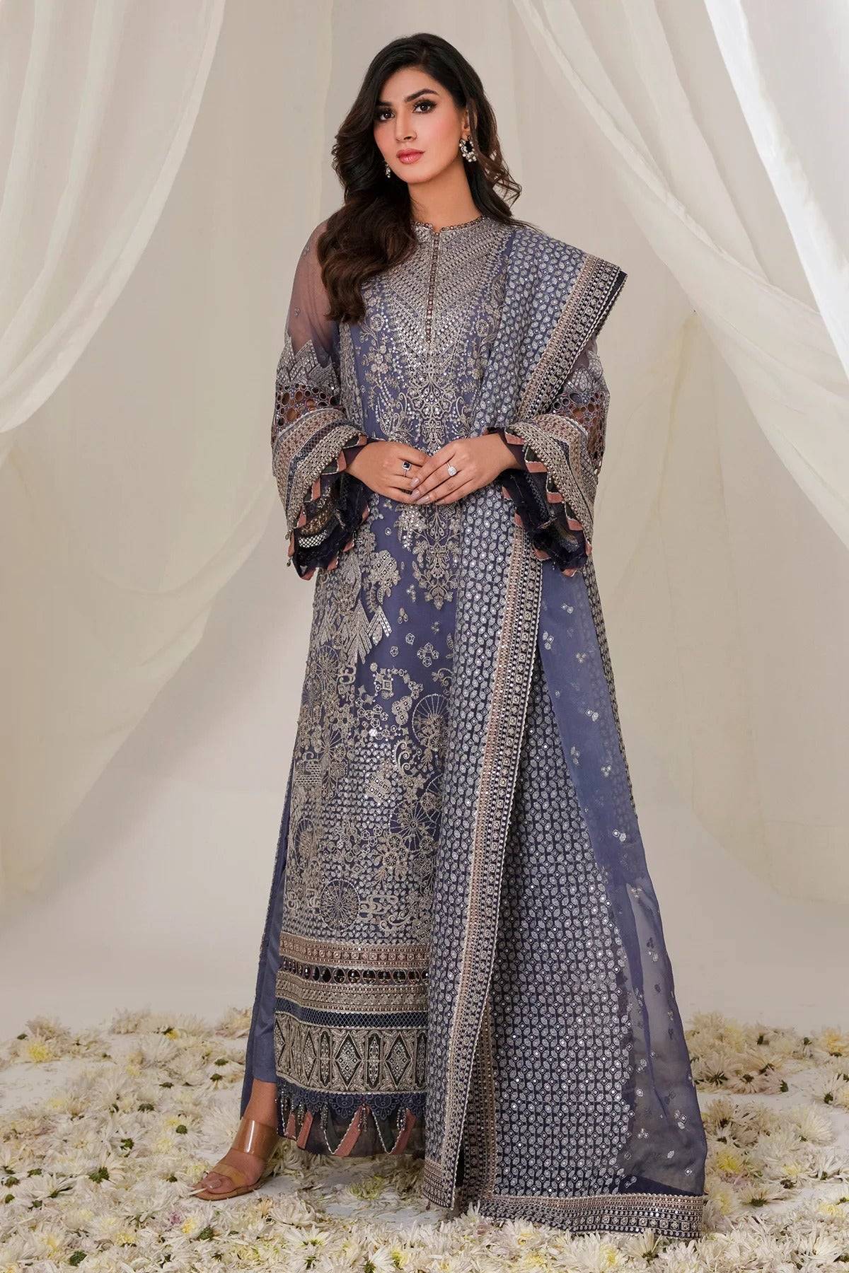 Jazmin | Luxury Formal Collection | GERANIUM - Pakistani Designer Dress - by Jazmin | Type: Luxury - 100% Original at Saira Sultan